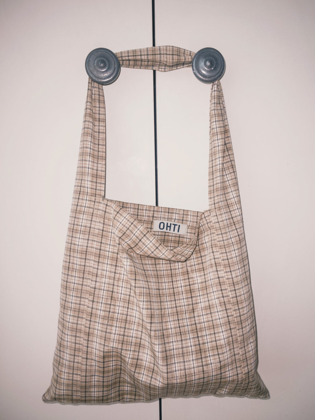 Everyday Tote SML Oat Check